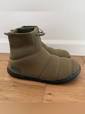 REI Co-op Camp Dreamer Boots/Booties in Olive Green (Unisex - W7, M5)